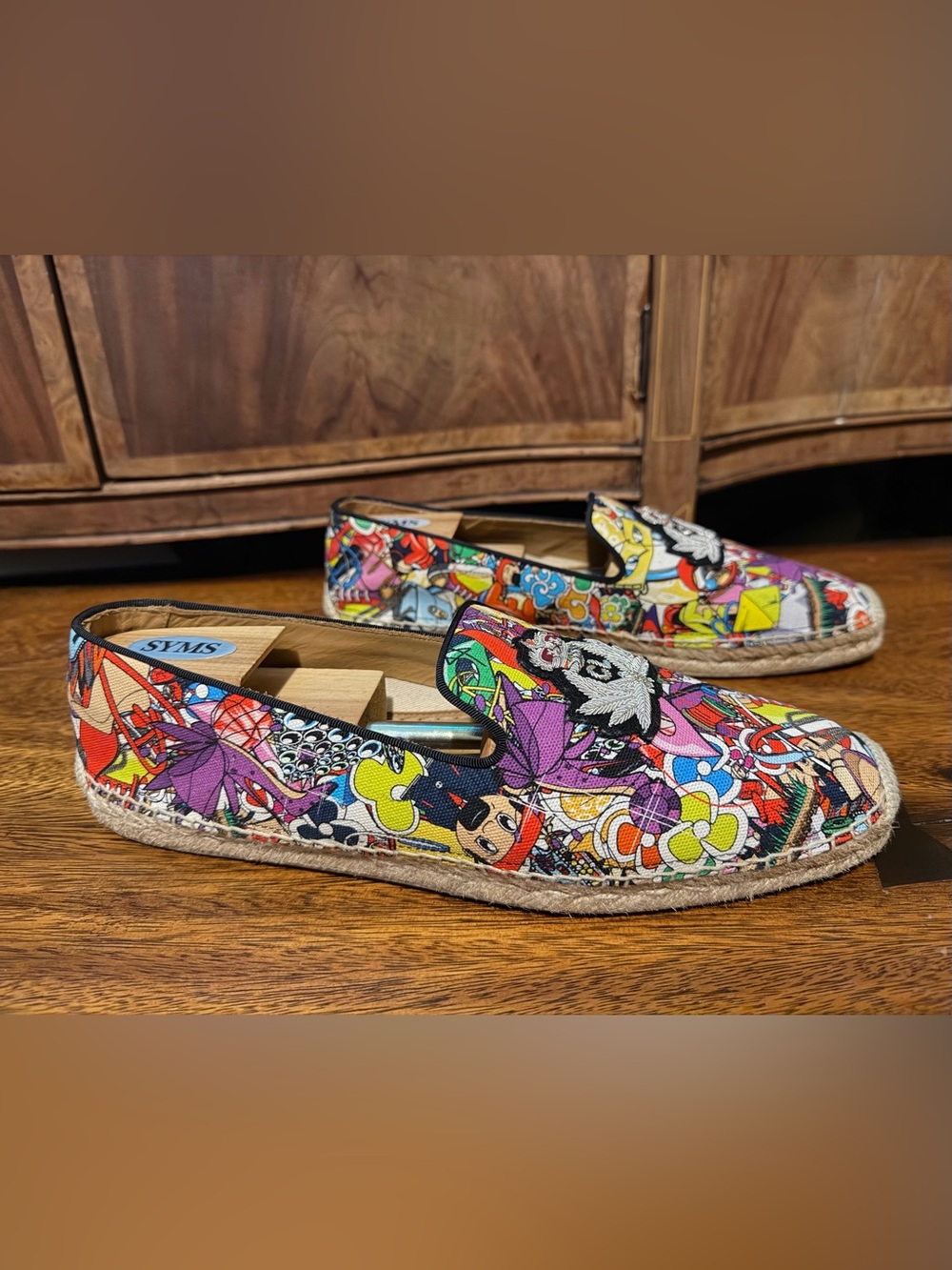 Christian Louboutin MENS EU 46 US Multicolor Espadon Espadrille Loafer